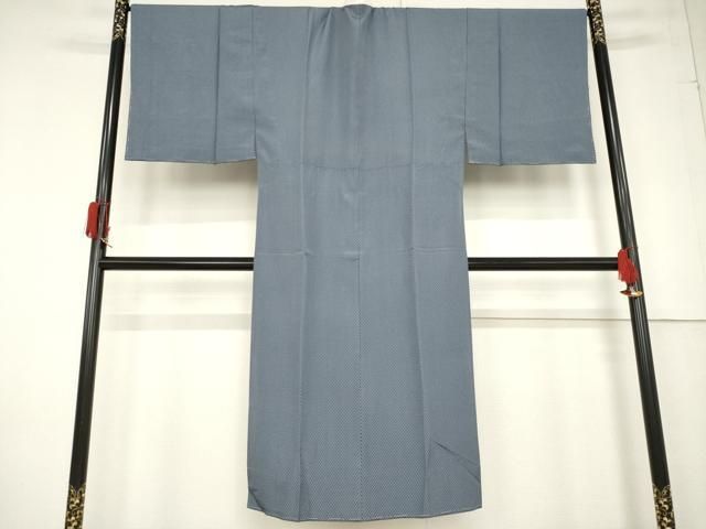 平和屋着物○男性 長襦袢 無双仕立て 矢羽根文 正絹 逸品 未使用