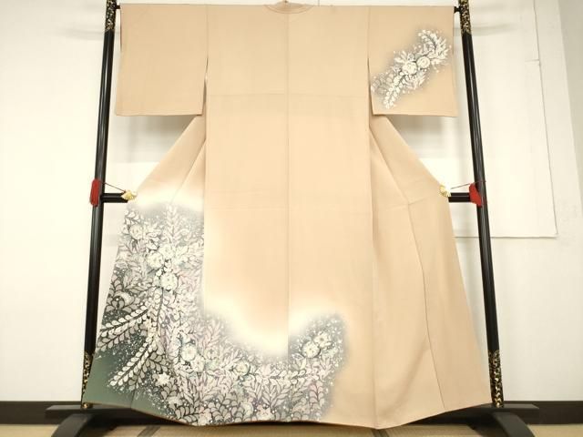 平和屋着物○訪問着 辻が花 舞花文 正絹 逸品 AABF3981ck - メルカリ