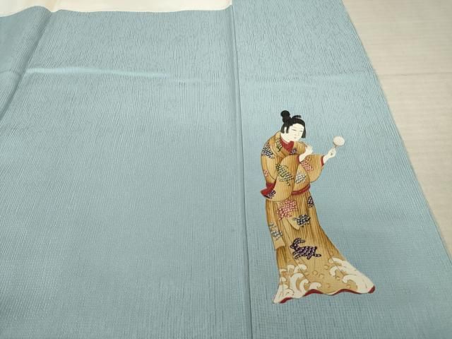 平和屋着物○訪問着 手描き 女人文 正絹 逸品 AABF3982ck - メルカリ