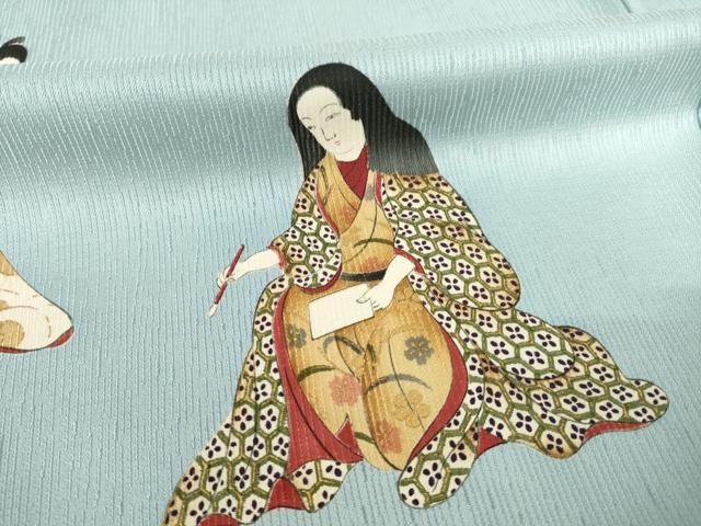 平和屋着物○訪問着 手描き 女人文 正絹 逸品 AABF3982ck - メルカリ