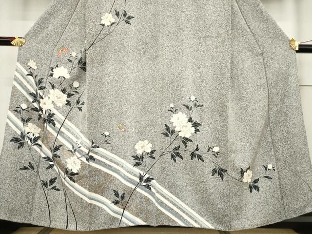 平和屋着物○訪問着 花蝶文 金彩 正絹 逸品 AABF3987ck - メルカリ