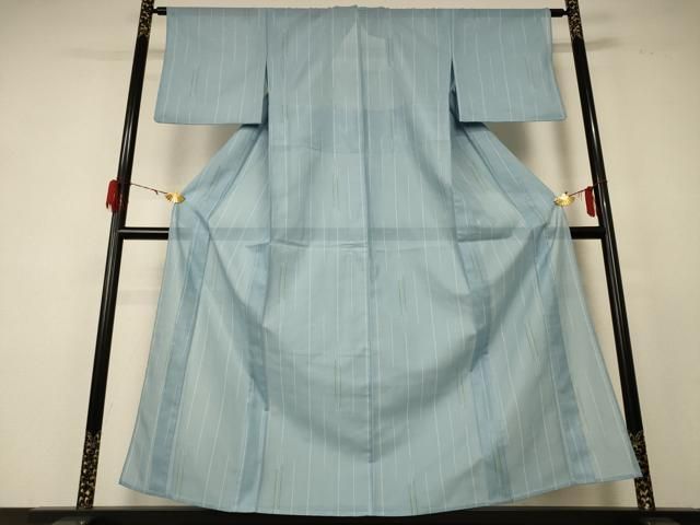 平和屋着物＊夏物 小紋 絽 変わり縞 洗える着物 AABF2786jd - メルカリ