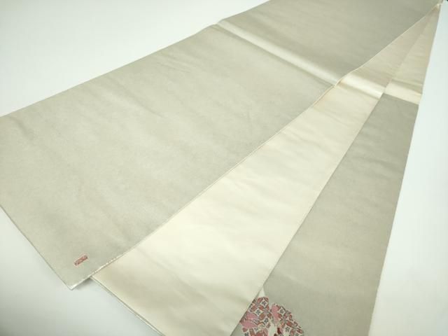 平和屋着物○加賀友禅の巨匠 初代 由水十久 西陣 長嶋成織物 ながしま