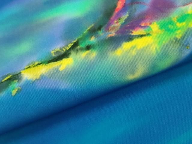 平和屋着物○虹色創家 本郷大田子 塩瀬 九寸開き名古屋帯 霞文 正絹