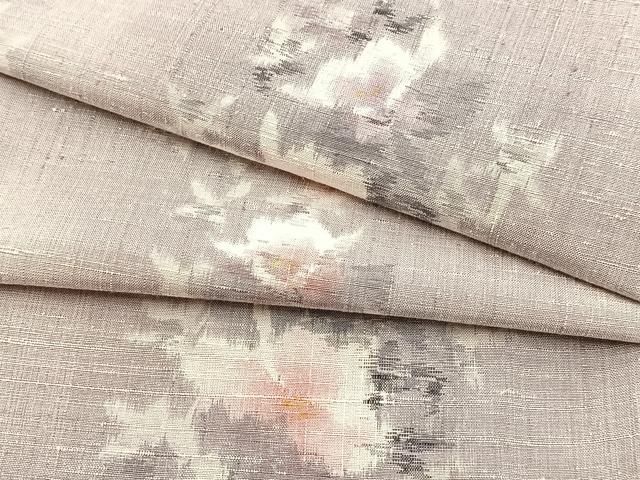 平和屋着物○小千谷紬 舞花文 正絹 逸品 BAAW2173yc - メルカリ