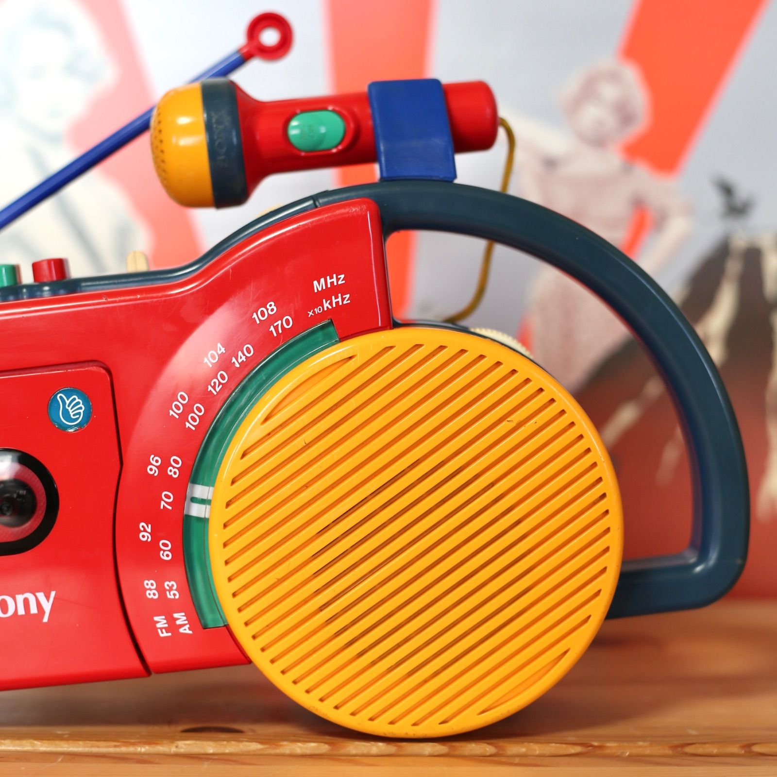 SONY my first sony CFM-2300 マイク付きラジカセ 90年代ビンテージ