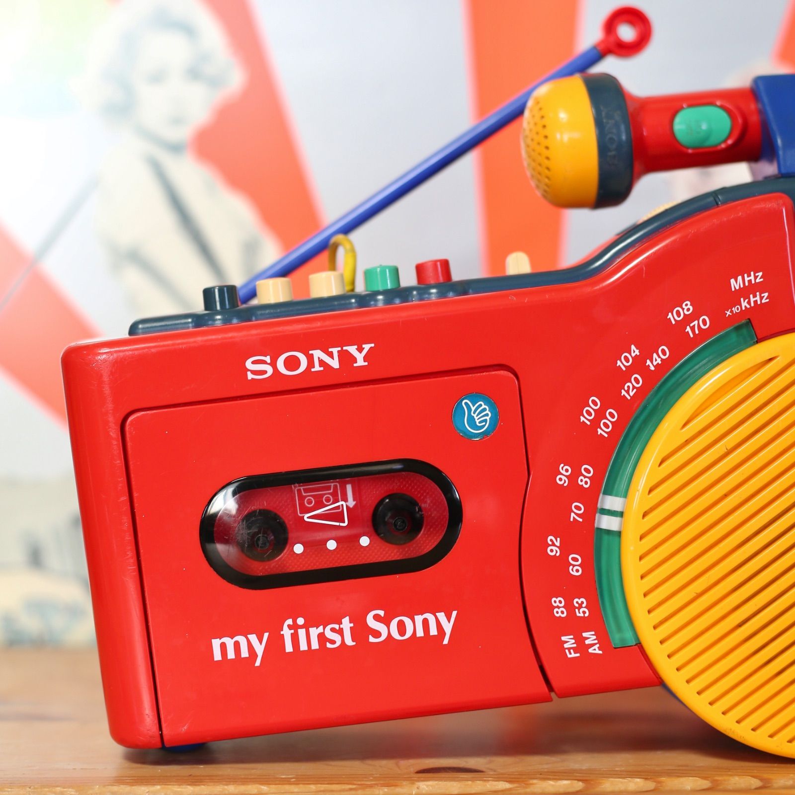 SONY my first sony CFM-2300 マイク付きラジカセ 90年代ビンテージ