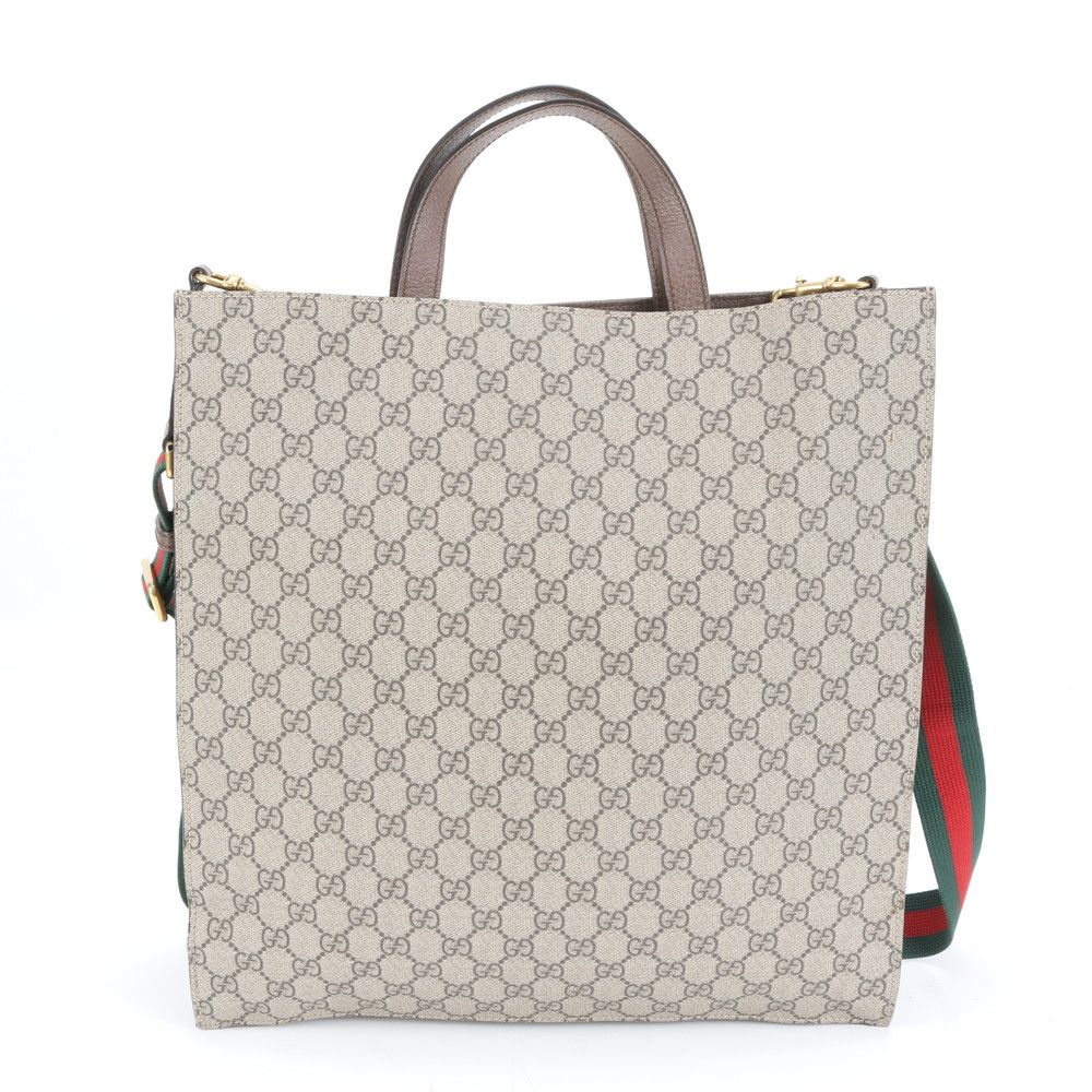 極美品 グッチ GGスプリーム クーリエ パッチワーク 474084 2WAY