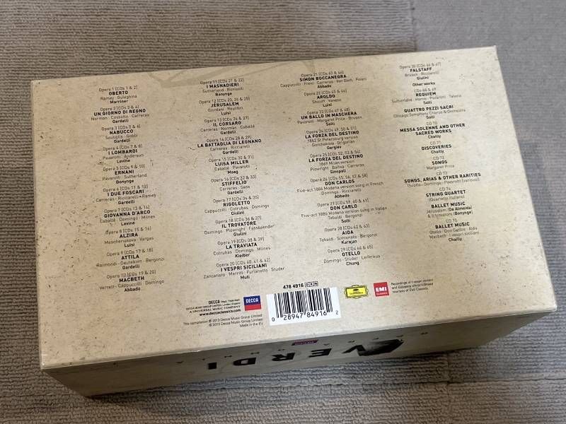 クラシック 94. VERDI THE COMPLETE WORKS 94. VERDI THE COMPLETE