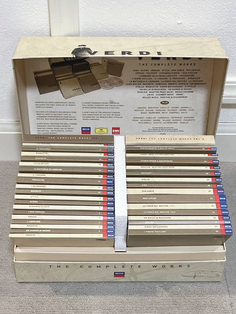 VERDI THE COMPLETE WORKS ヴェルディ オペラ CD - メルカリ