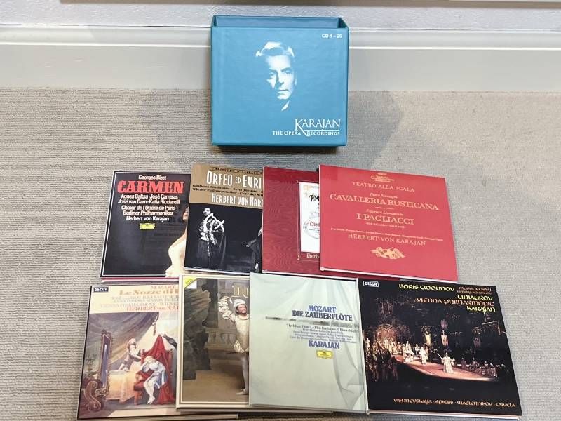 カラヤン オペラ レコーディングズ KARAJAN THE OPERA RECORDINGS CD