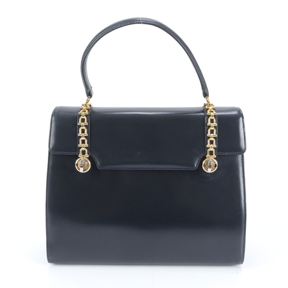 美品 ヴィンテージ オールド グッチ レザー ハンドバッグ トート 本革