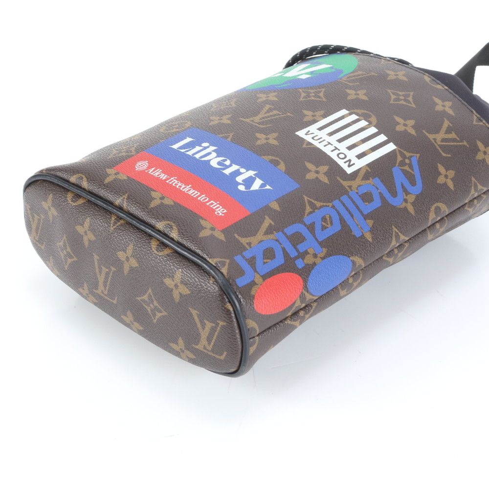 新品同様 ルイヴィトン モノグラム チョーク スリングバッグ M44625