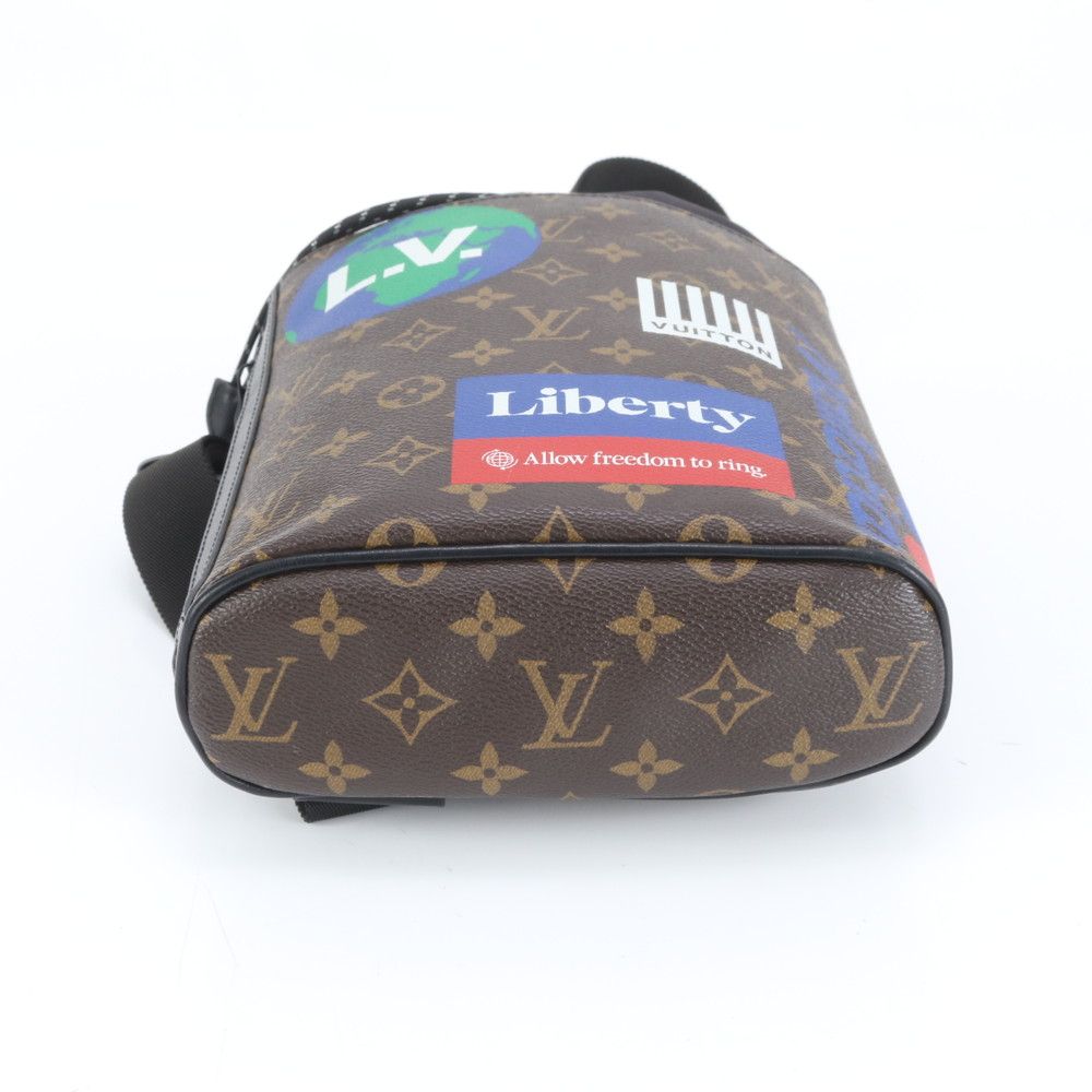 新品同様 ルイヴィトン モノグラム チョーク スリングバッグ M44625