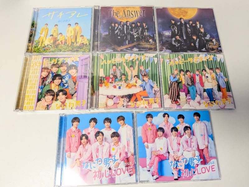 なにわ男子 CD、アルバム 34点セット まとめ売り - メルカリ