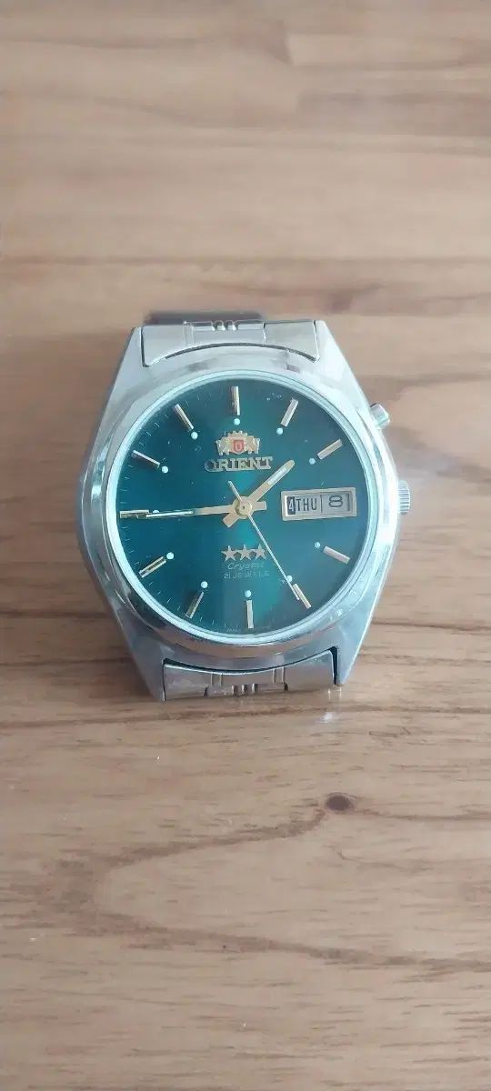 稼働 ORIENT 3スター 自動巻き 腕時計 21JEWELS ヴィンテージ Reloj 