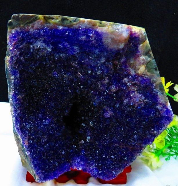 ウルグアイ産☆ 天然水晶☆絶品超濃い濃い超美しい☆アメジスト