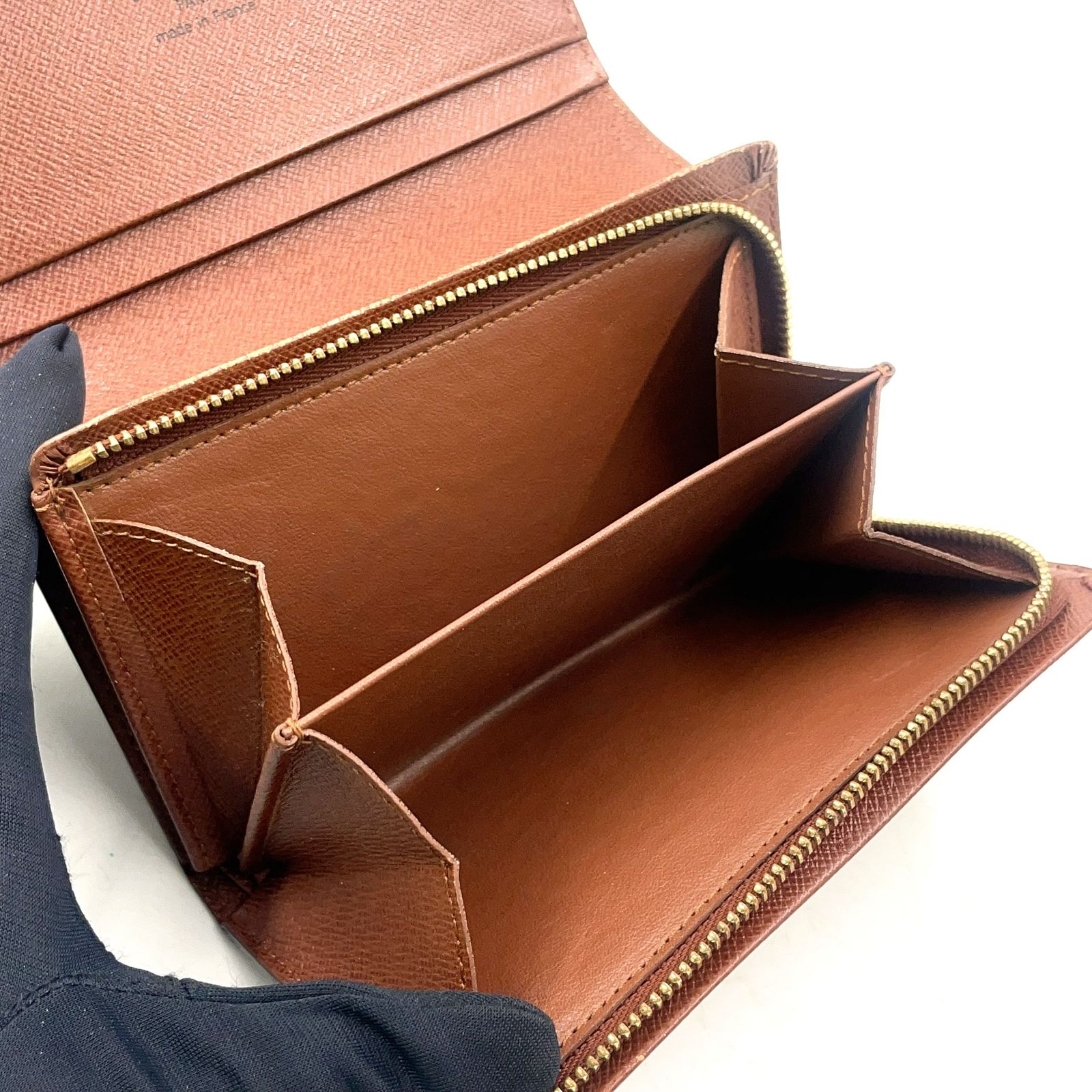 LOUIS VUITTON ポルトモネ ビエ トレゾール モノグラム モノグラム