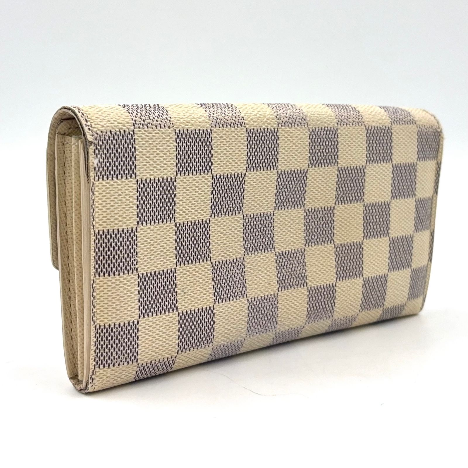 LOUIS VUITTON ポルトフォイユ サラ ダミエアズール ダミエアズール