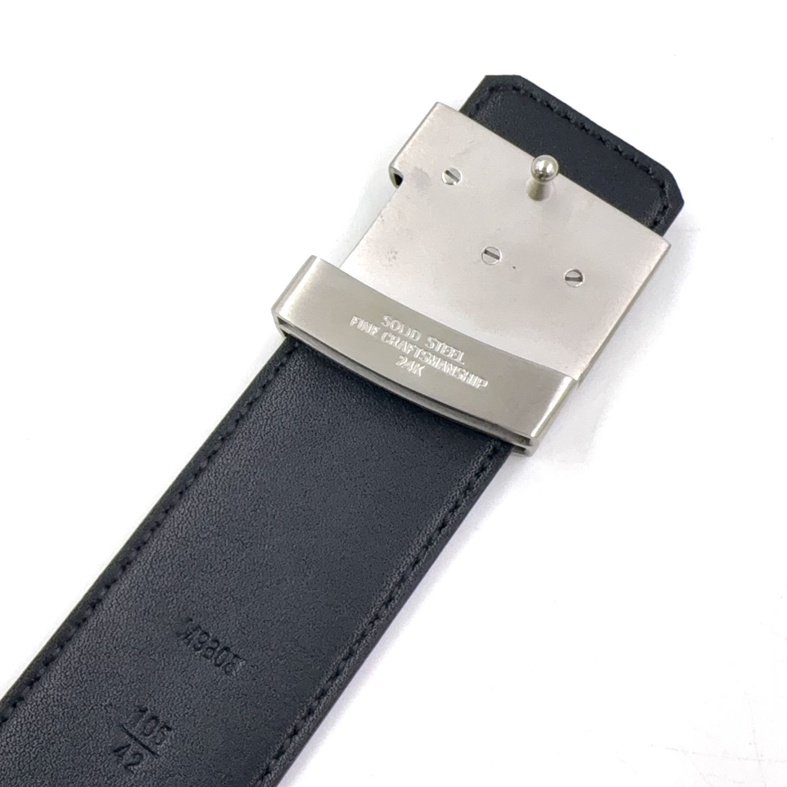 LOUIS VUITTON サンチュール イニシアル ダミエグラフィット PVC