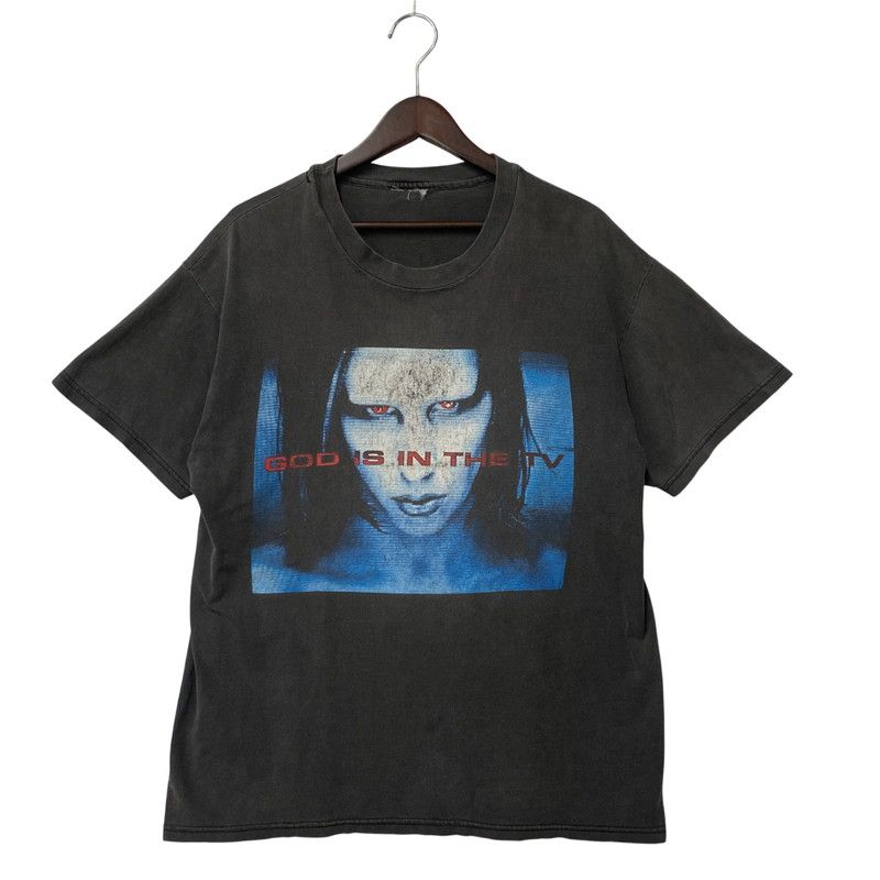 中古品】 MARILYN MANSON マリリン マンソン 90S GOD IS IN THE TV SS