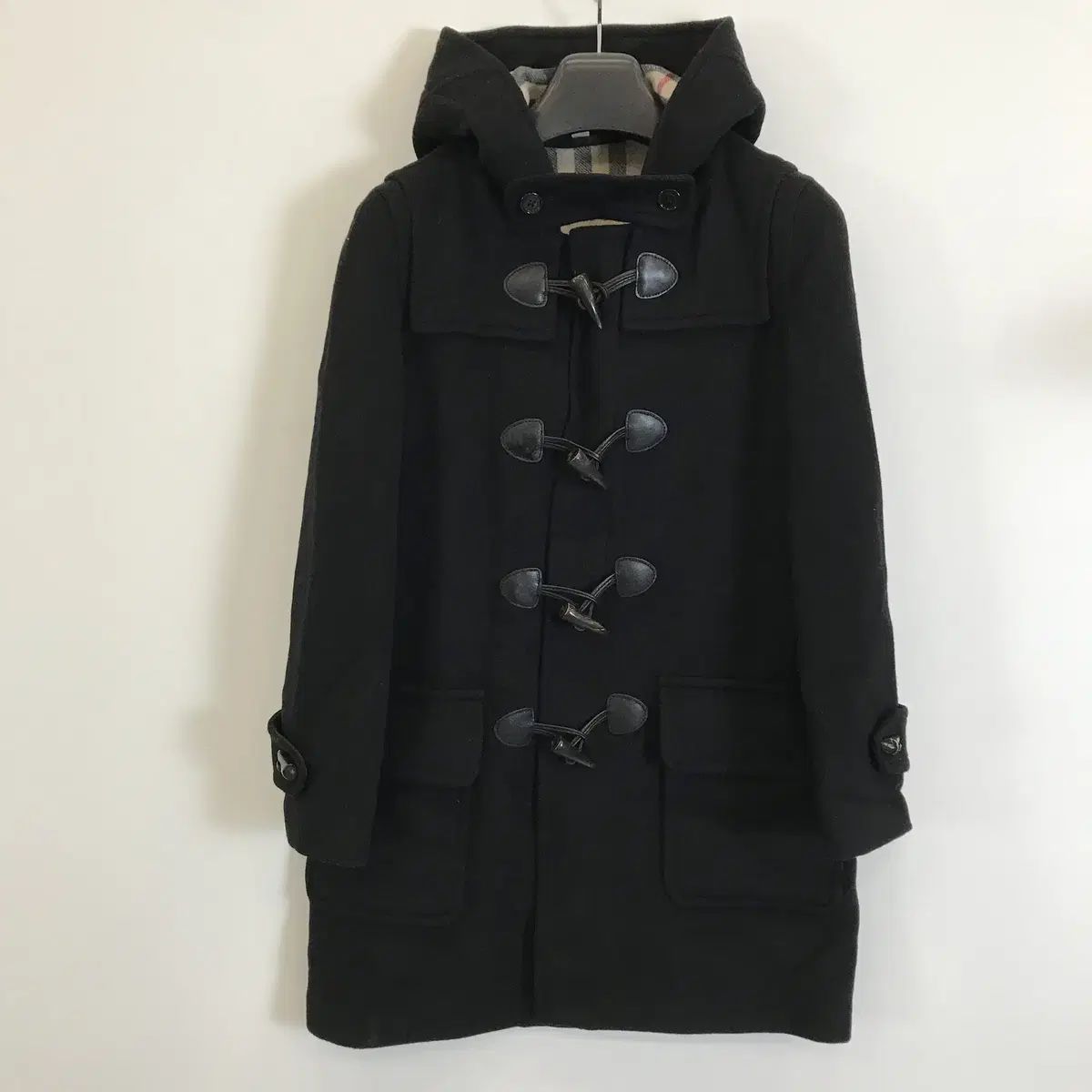 バーバリーブリット ウール100プロ ダッフルコート レディース 66