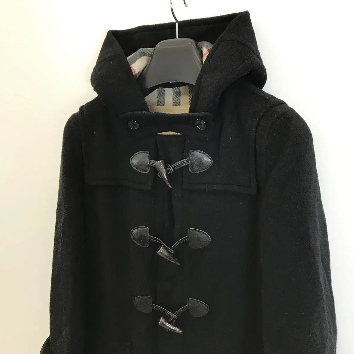 バーバリーブリット ウール100プロ ダッフルコート レディース 66