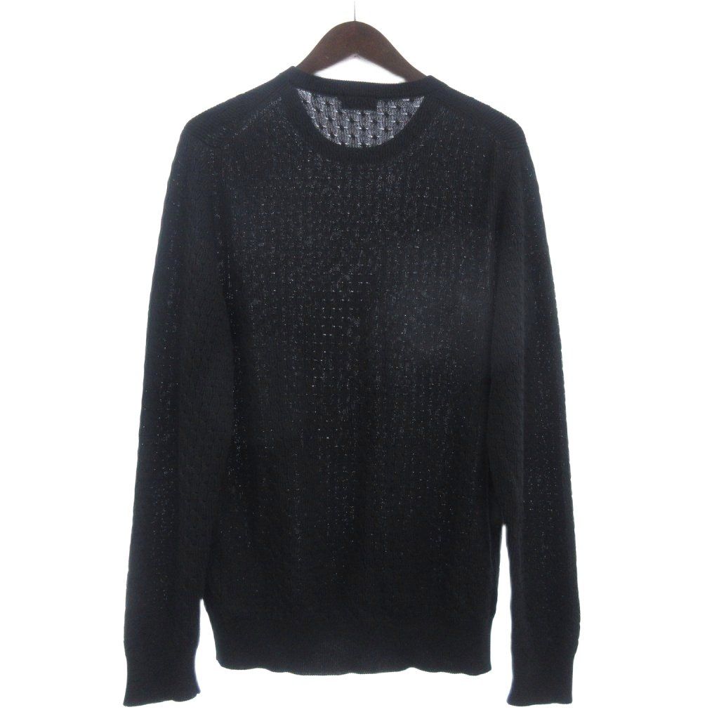 ドルモア DRUMOHR ニット セーター 長袖 コットン 黒 ブラック - メルカリ