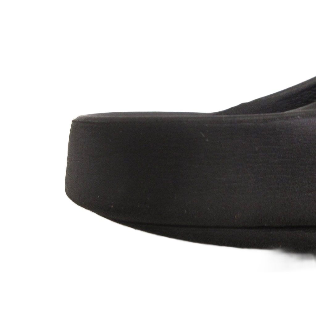 ウーフォス OOFOS リカバリーサンダル 黒 ブラック M6-W8 25cm 靴