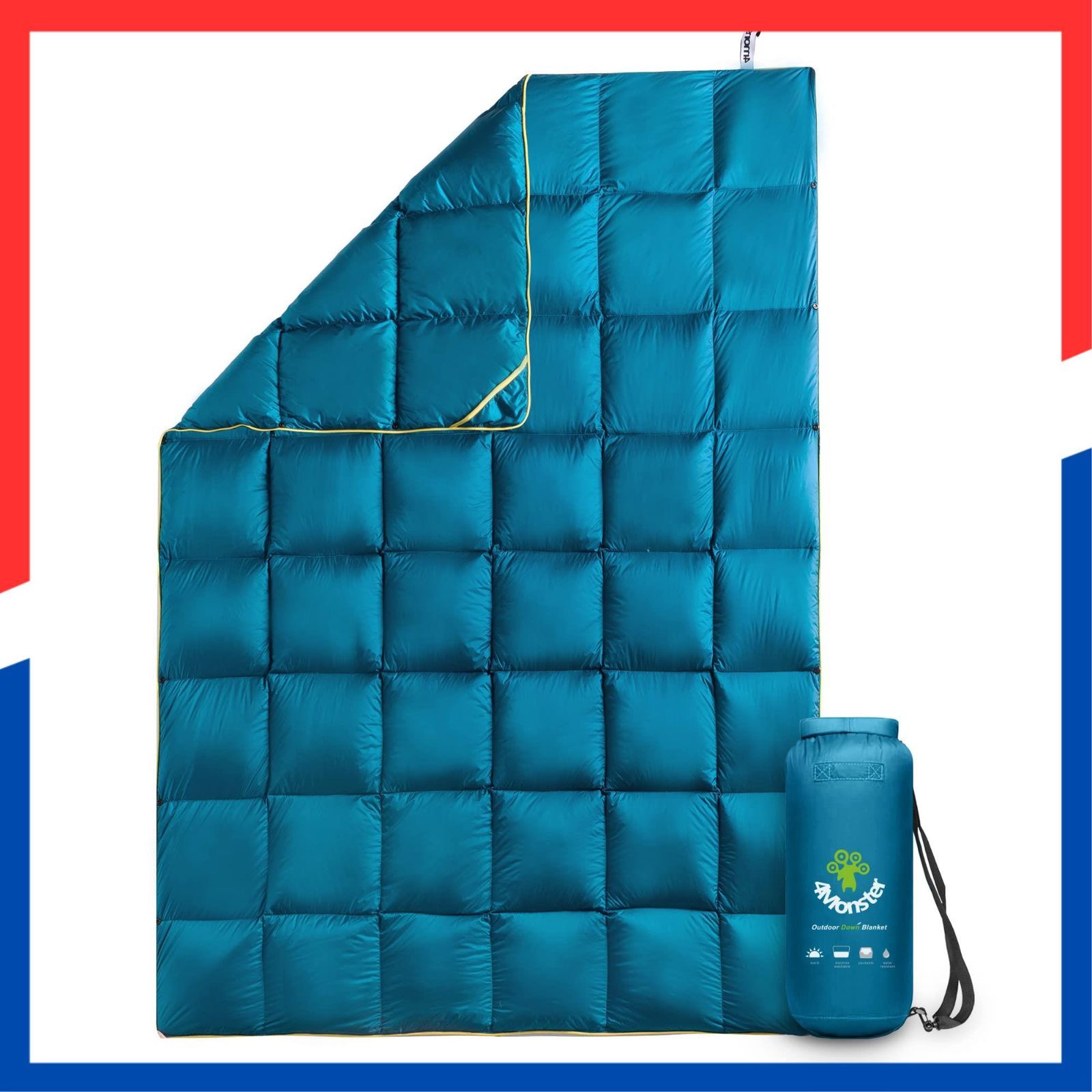 即日発送】防寒 アウトドア キャンプ マルチブランケット 旅行 軽量