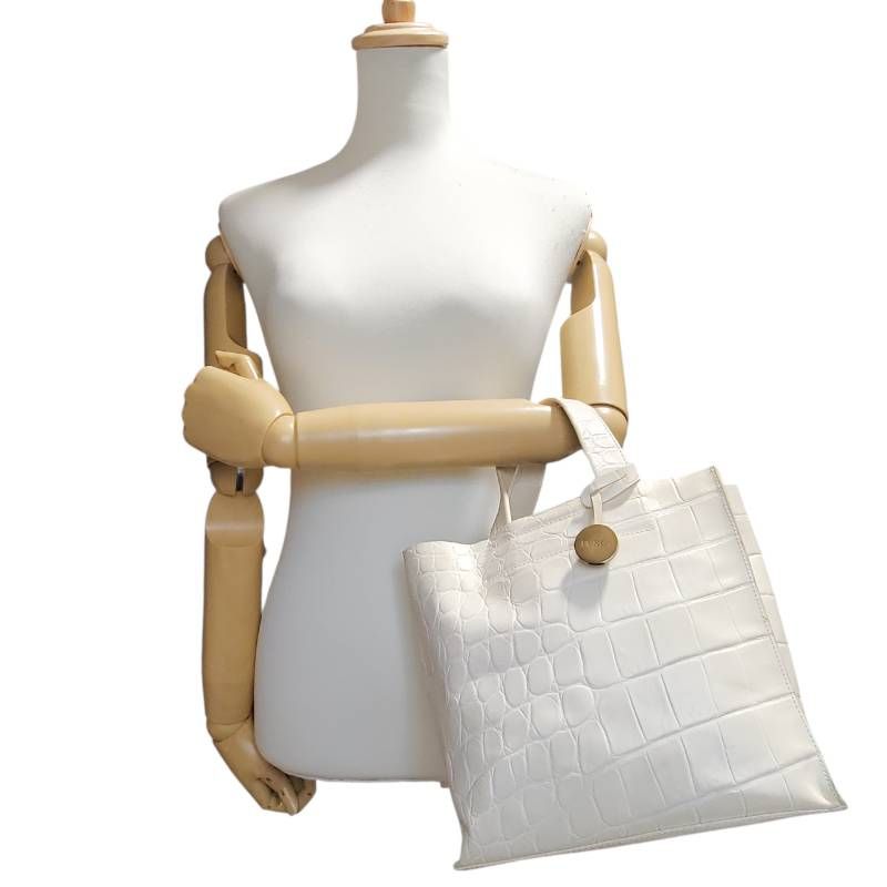 FURLA フルラ ハンドバッグ ミニトートバッグ クロコ型押し レザー 本 