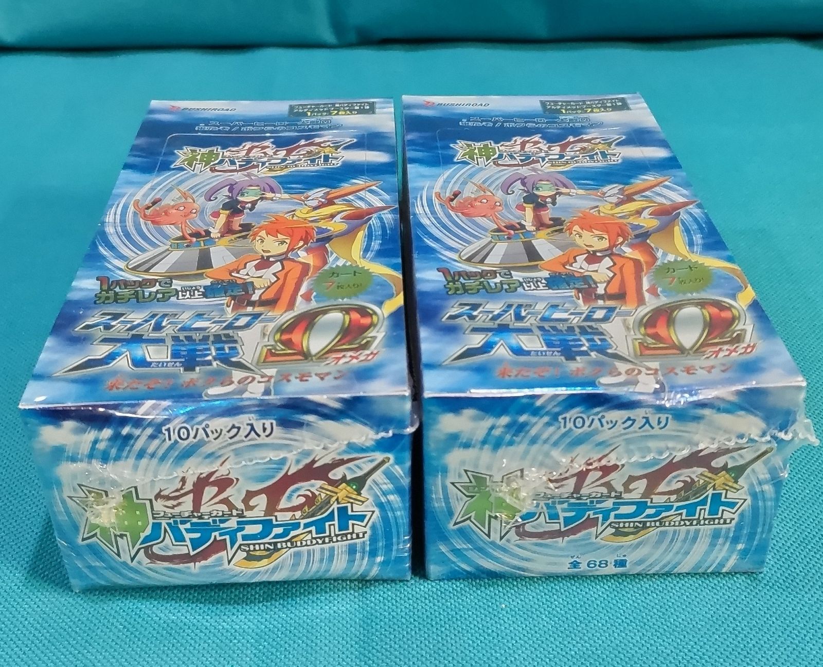 神バディファイト スーパーヒーロー大戦Ω 2box シュリンク付き - メルカリ
