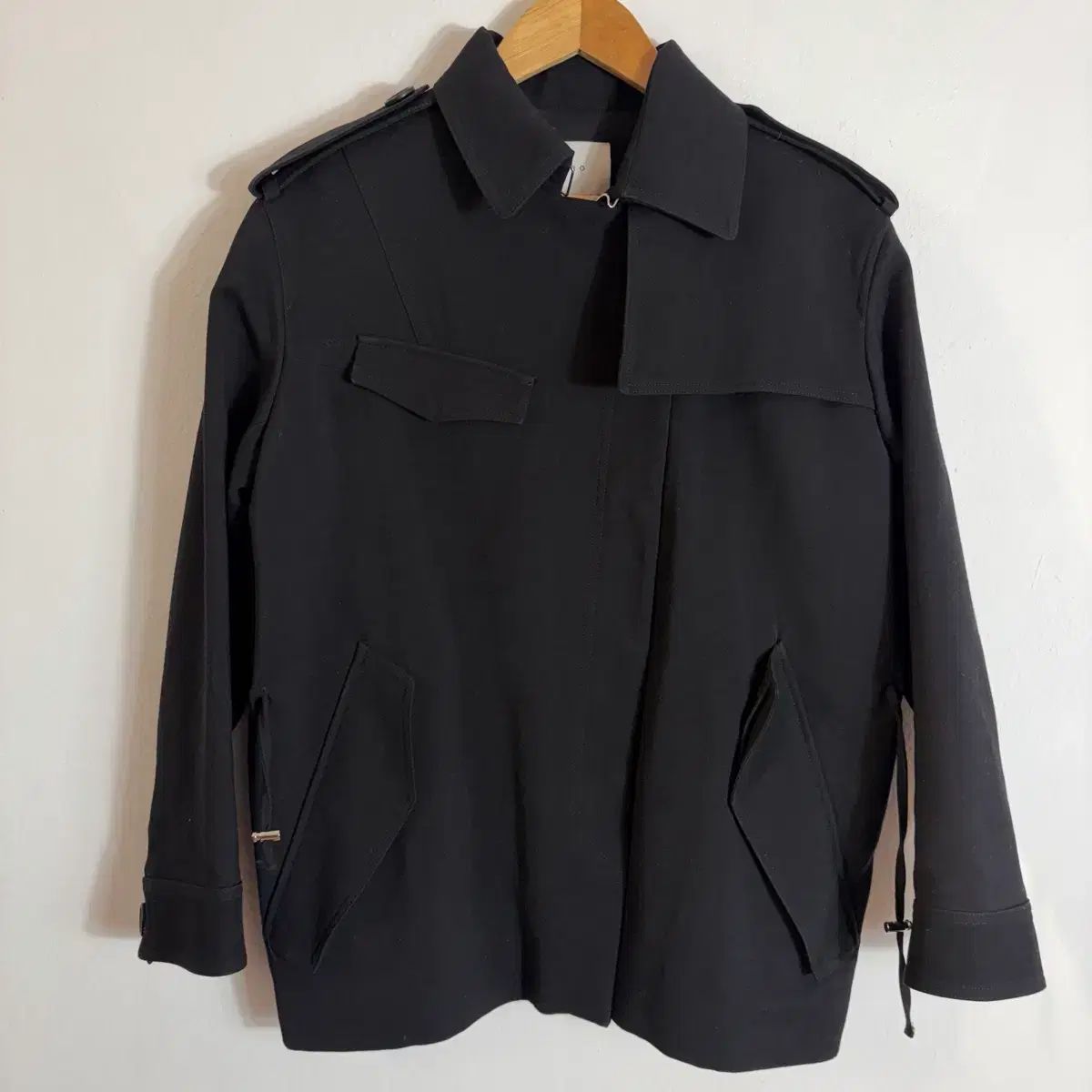 IRO AMBROSE ブラック ショートジャケット 38