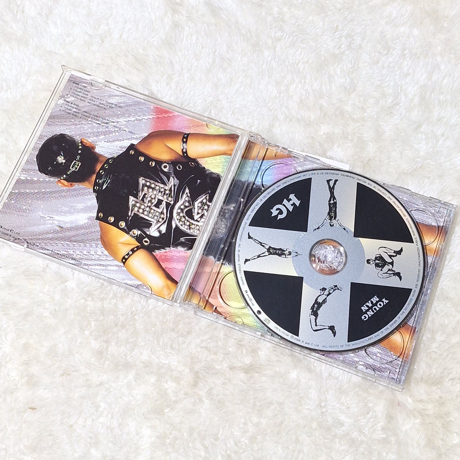 RAZOR RAMON HG YOUNG MAN CD+DVD レイザーラモンHG - メルカリ