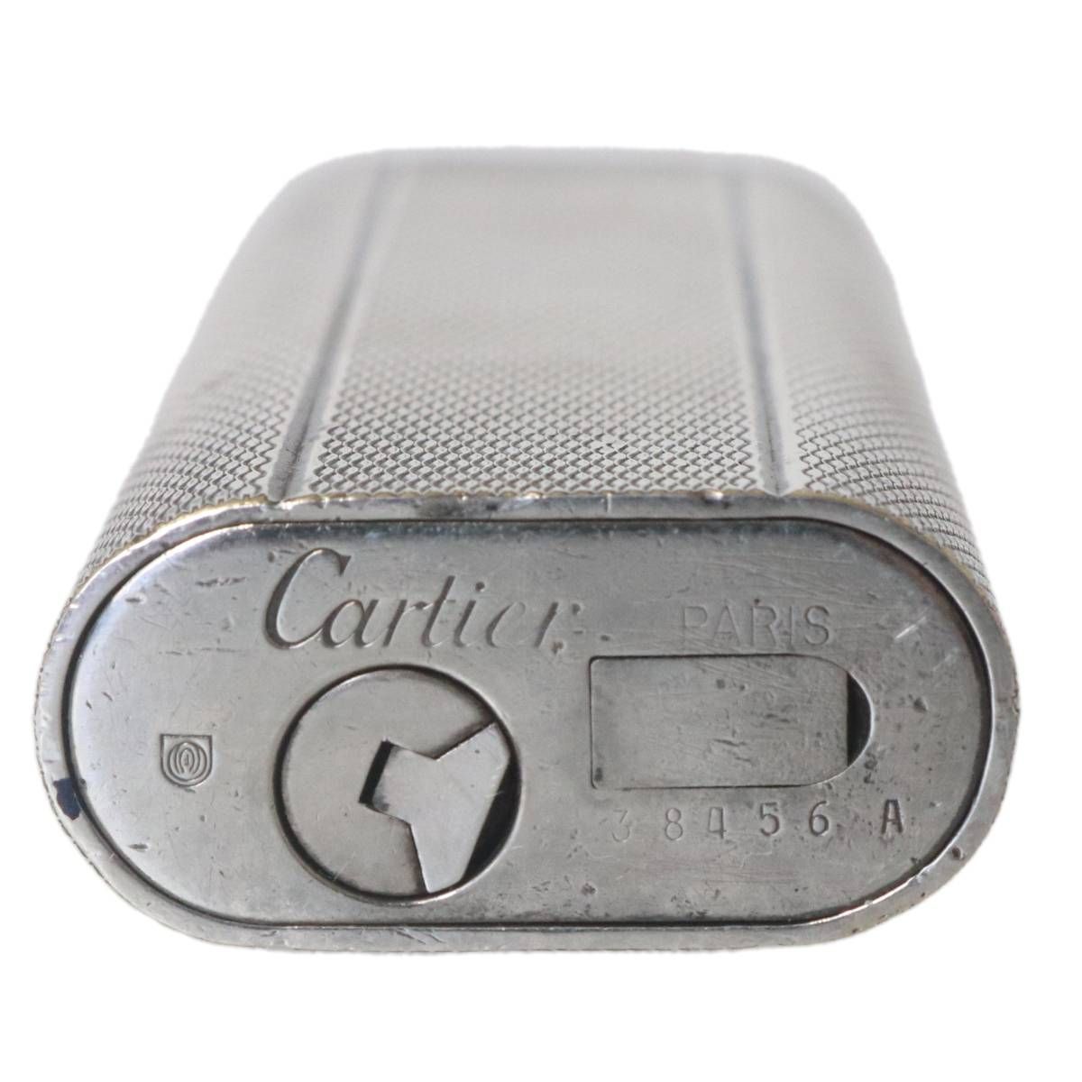 Cartier カルティエ ガスライター オーバル シルバー 70×25×12(mm) NT 