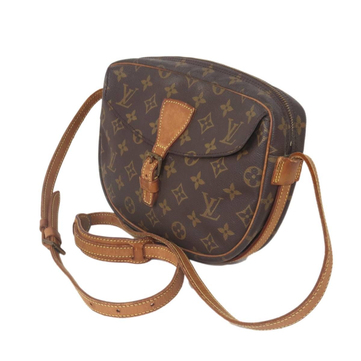 LOUIS VUITTON ルイヴィトン ジュヌフィーユGM モノグラムショルダーバッグ ブラウン M 51225 TH 8912 NT Cランク