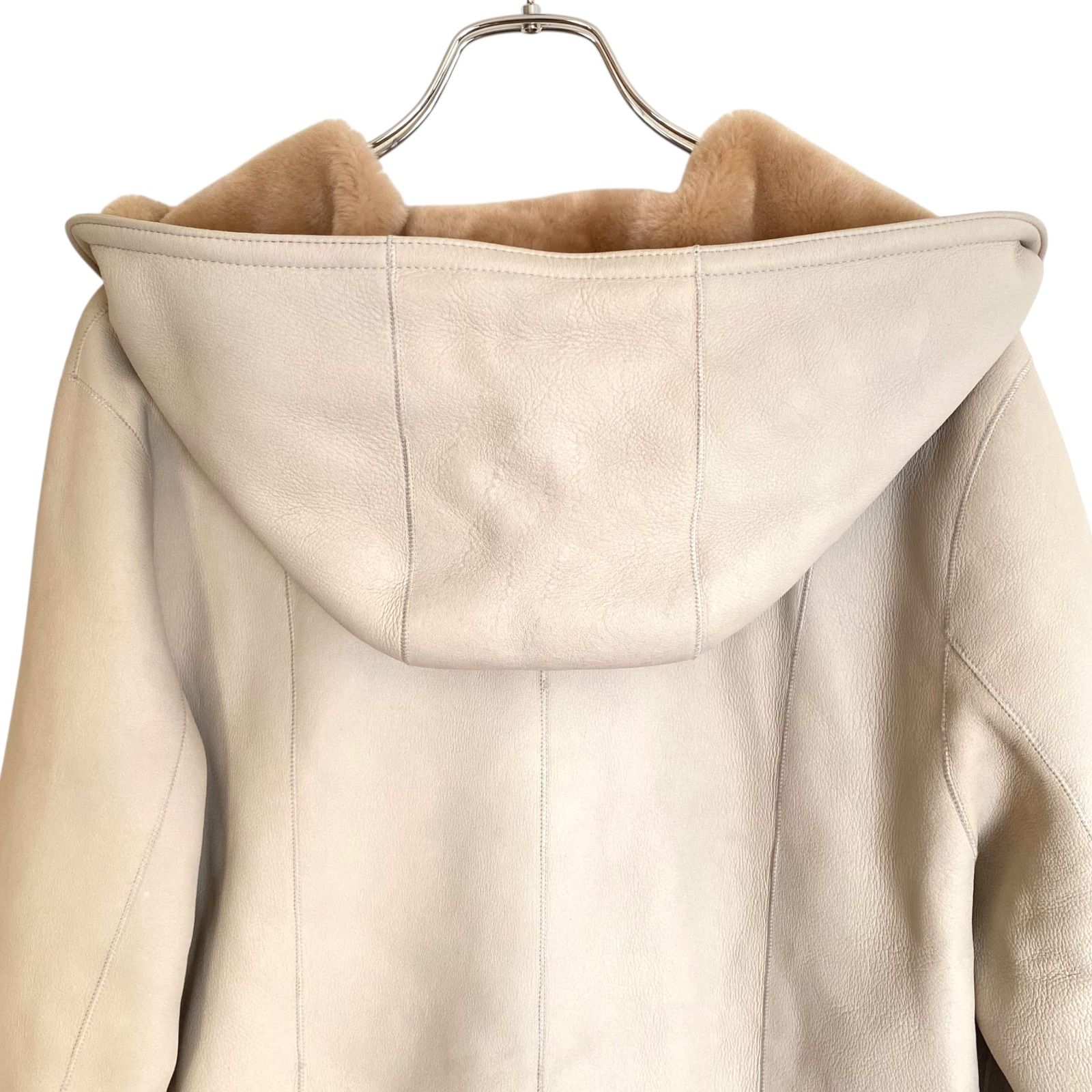 Pelley Lusso ペレリールッソ リバーシブル ムートンコート L