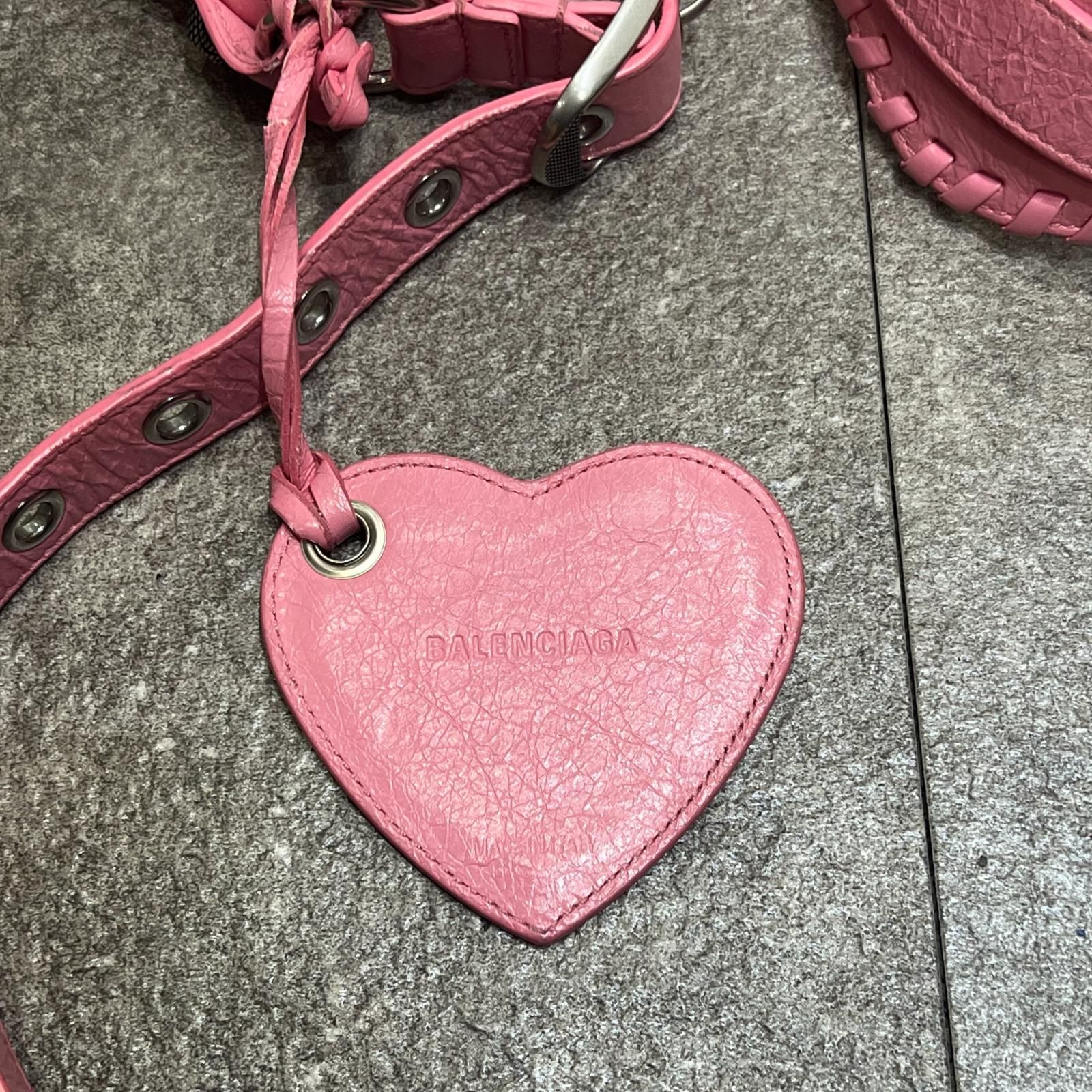 BALENCIAGA Le Cagole XS ルカゴール ショルダー サドル ハンドバッグ