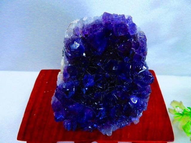 超高品質！ウルグアイ産⭐️帝王アメジストクラスター・花⭐️粒大・色濃い ⭐️N83 超高品質！ウルグアイ産⭐️帝王アメジストクラスター・花⭐️粒大・色