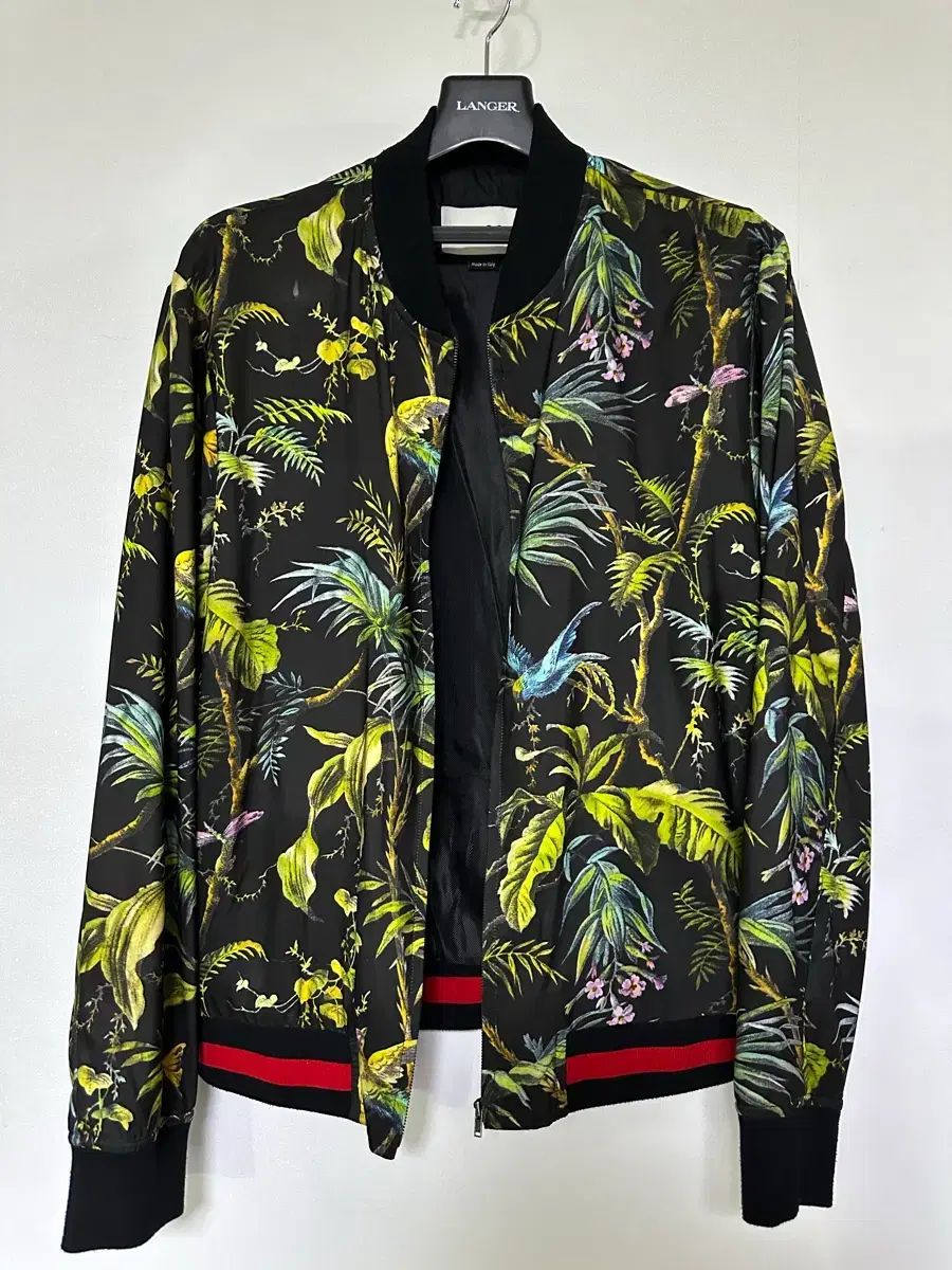 ぐっち グッチ フラワー パータン ブルゾン ジャケット ブラック ジャンパー