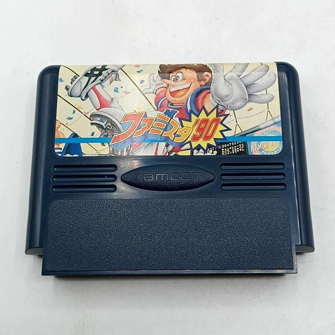 ファミリーコンピュータ™ソフト「ファミスタ’90」の出品です。 FCソフト】「ファミスタ'90」 外箱・説明書付き 動作品 ファミコン