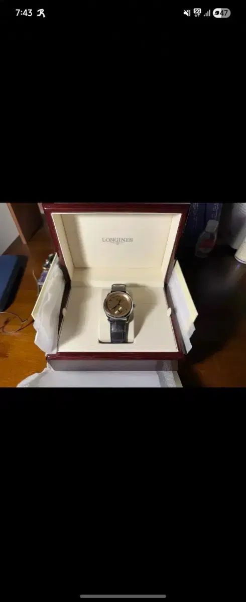 190周年 マスターコレクション スモールセコンド サーモン