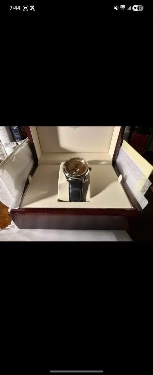 190周年 マスターコレクション スモールセコンド サーモン