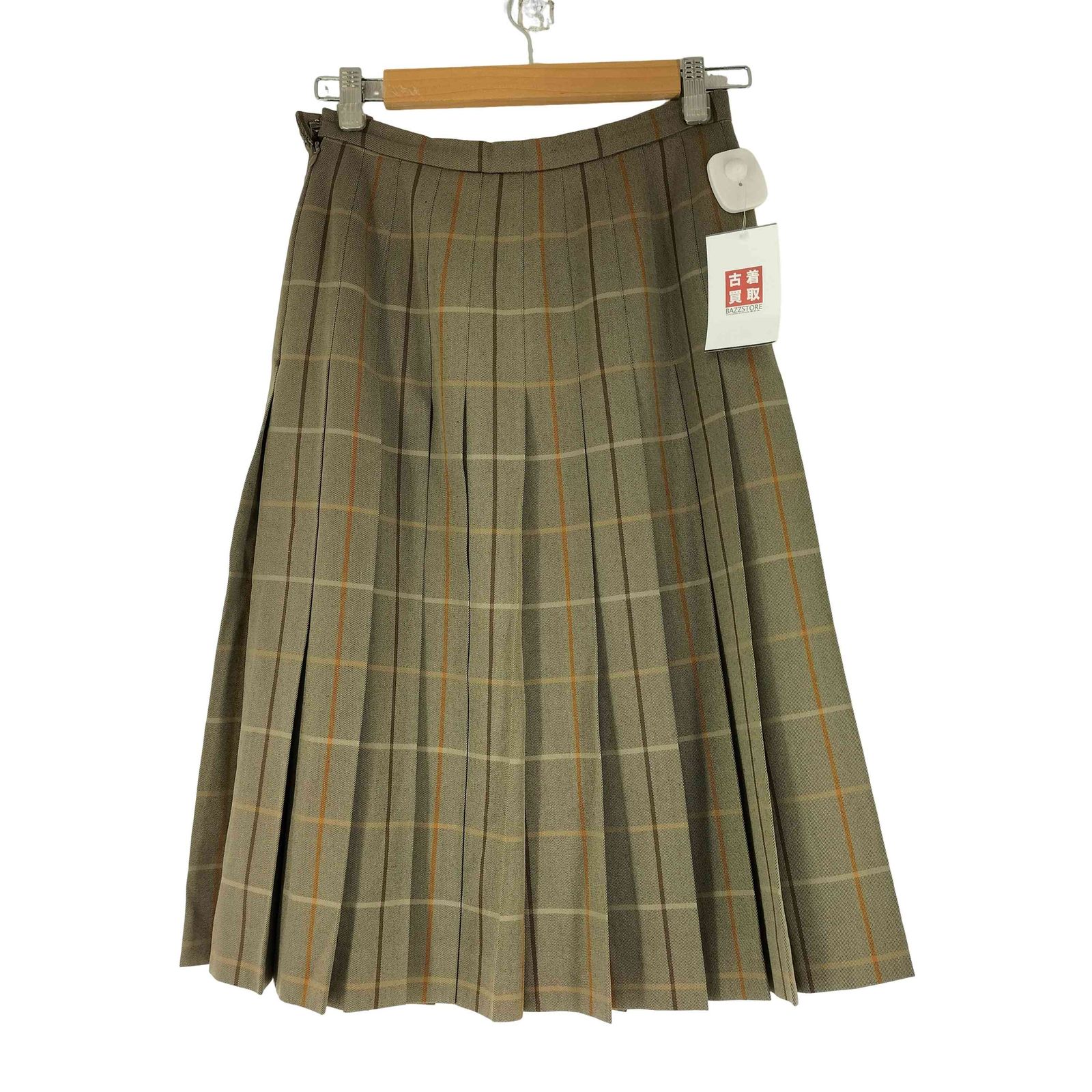 バーバリーズ BURBERRYS チェックプリーツスカート レディース 表記無
