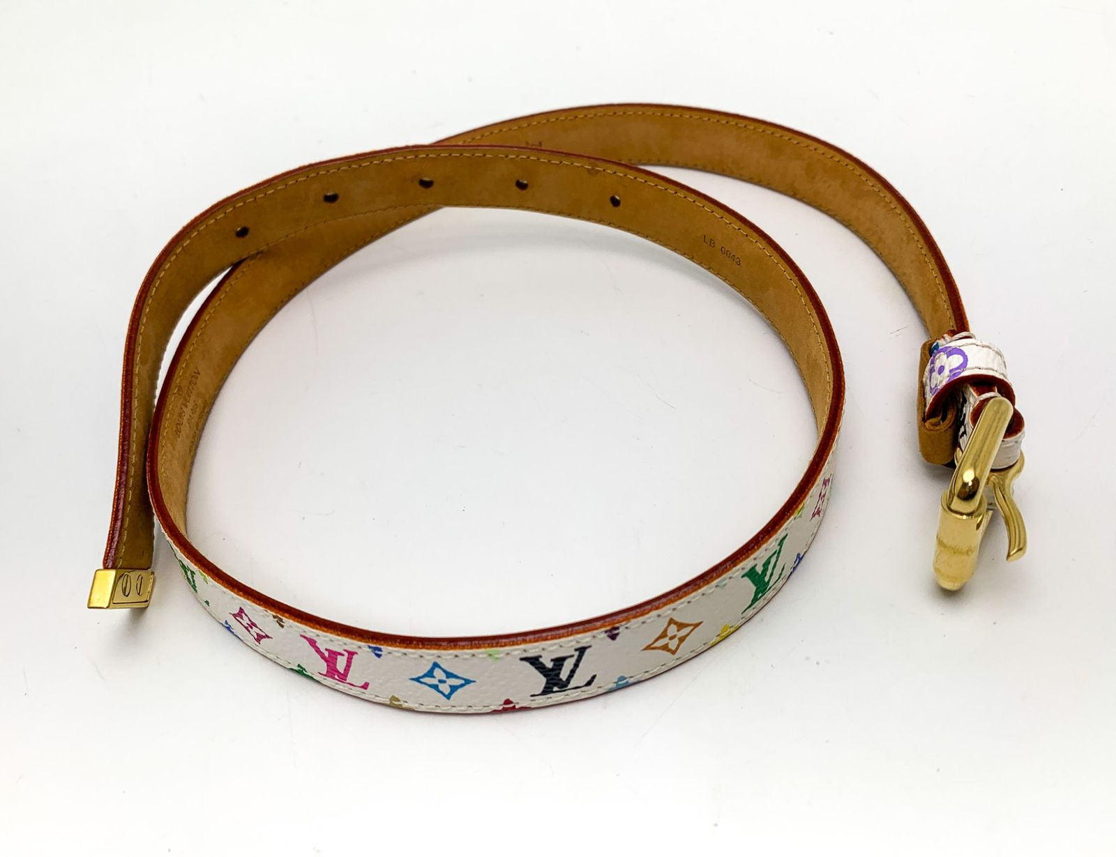 LOUIS VUITTON ルイヴィトン M 9272 マルチカラー ブロン サンチュール ベルト レディース ファッション 小物 ブランド