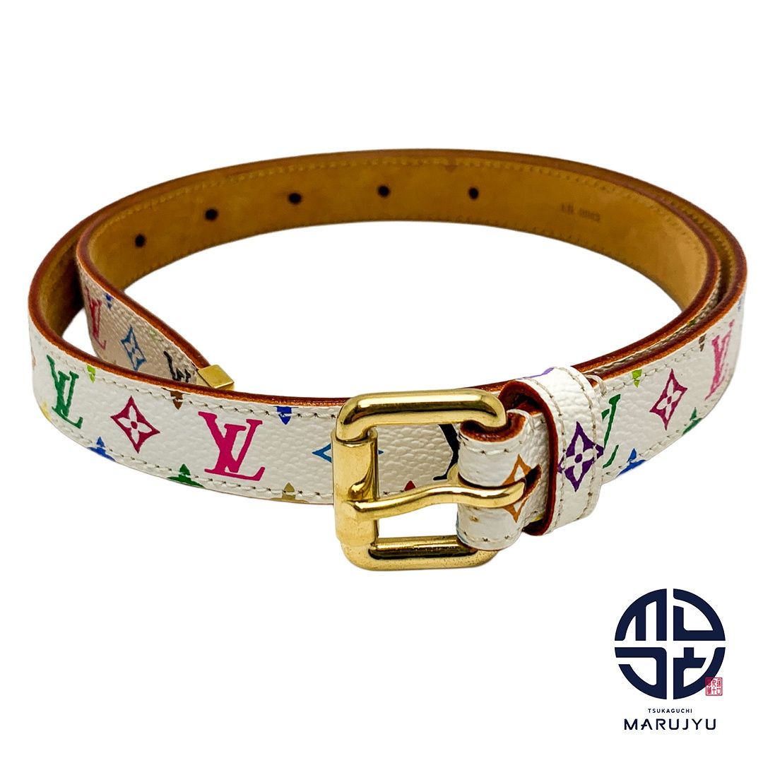 LOUIS VUITTON ルイヴィトン M 9272 マルチカラー ブロン サンチュール ベルト レディース ファッション 小物 ブランド