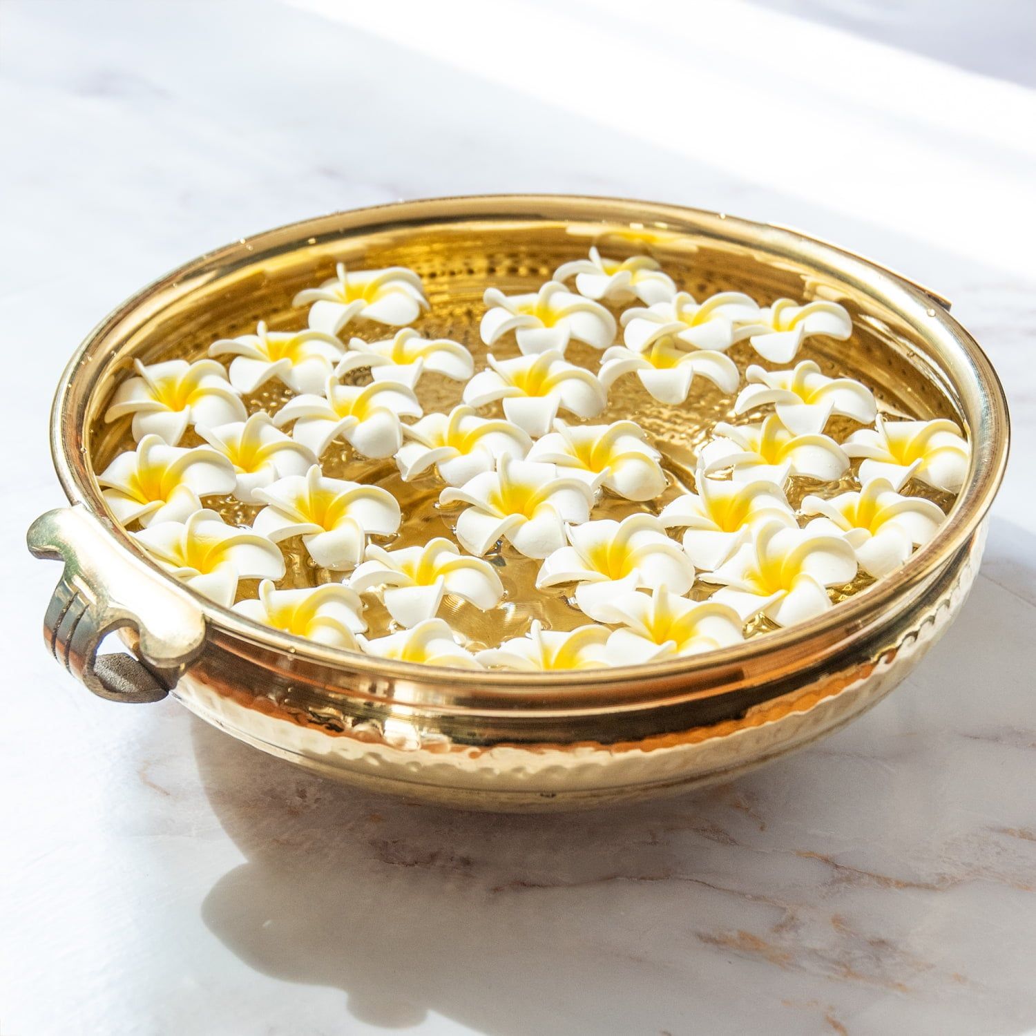 ウルリ urli uruli 南インド伝統のアーユルヴェーダ調合器具 水盆 直径 36 cm | フットバス 足浴