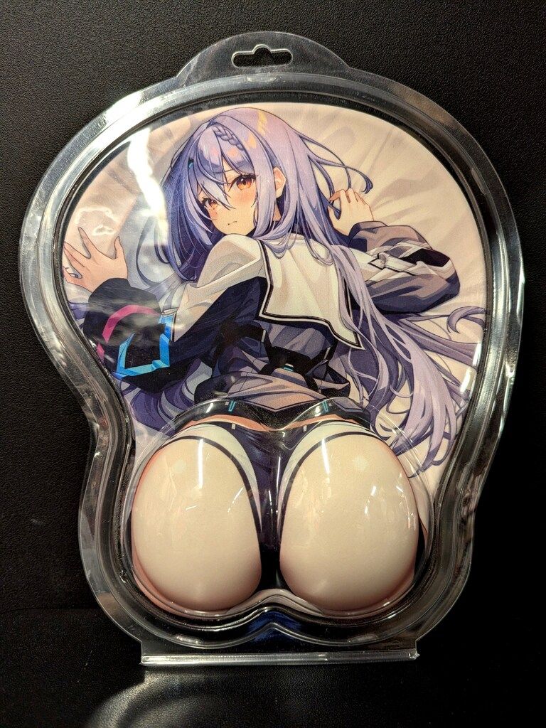 【未使用、保管品】VIVION あおぎり高校 エトラ　マウスパッド Yahoo!オークション - エトラ おしりマウスパッド 未使用未開封 誕生日