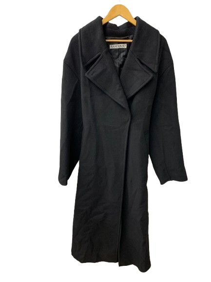 ランデブー Basic wool long coat サイズ1 01023-01518 コート ブラック 201 LT-492