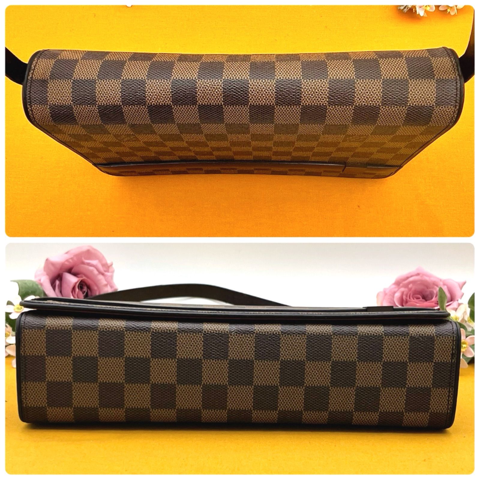 ✨希少✨ルイヴィトン　トライベッカ　ロン　ダミエ　エベヌ　ショルダーバッグ ✨希少✨LOUIS VUITTON ルイヴィトン トライベッカ ロン ダミエ エベヌ